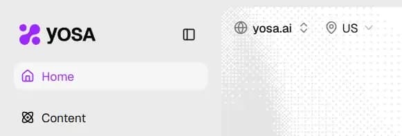 YOSA top bar